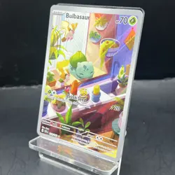 Pokemon Cards Bulbasaur 143/142 Stellar Crown Illustration Rare NM/M - Image 3