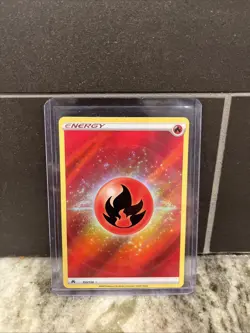 Fire Energy 2023 SWSH Crown Zenith FA Textured Holo 153/159 Pokemon - Image 1