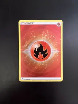 Fire Energy 2023 SWSH Crown Zenith FA Textured Holo 153/159 Pokemon - Image 3