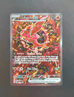 Oricorio EX 024 Me: Mega Evolution Promo Holo Pokemon Card Near Mint Condition - Image 1