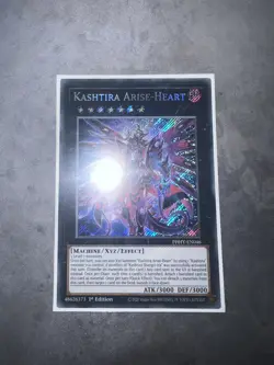 Yu-Gi-Oh Kashtira Arise-Heart Secret Rare Card PHHY-EN046 1st Edition - Image 1