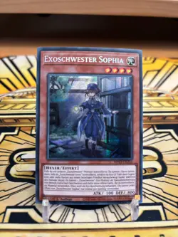 Yugioh Exoschwester Sophia MP23-DE255 Secret Rare - Image 1