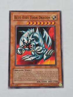 Yu-Gi-Oh! Blue-Eyes Toon Dragon Super Rare SDP-020 Unlimited Edition 1996 - Image 1