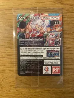 One Piece Monkey D. Luffy US Voyage College Basketball Promo Card SEALED - Image 2