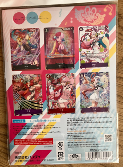 One Piece Card Game Premium Card Collection UTA 6 Card Set Japan New Sealed - Image 2