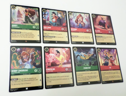 Disney Lorcana Theme Lot - A Goofy Movie Theme Lot of 8 Cards - Image 1