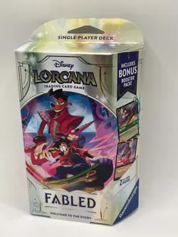 Disney Lorcana TCG: Fabled Single-Player Starter Deck Emerald & Ruby - Image 2
