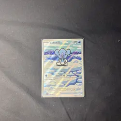 Pokemon TCG Cubchoo Illustration Rare Card 109/086 English Black Bolt NM - Image 1