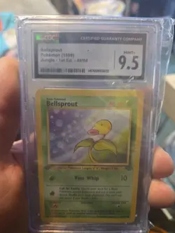 Pokemon TCG Bellsprout Jungle Card 49/64 Regular Common 1st Edition - Image 1
