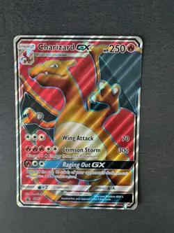 Pokemon Charizard GX - SM60 - Promo & (full art holo) Jumbo and Original card - Image 3