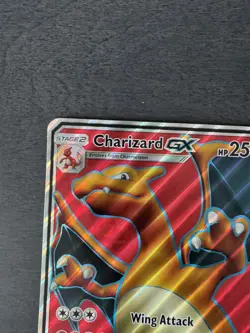 Pokemon Charizard GX - SM60 - Promo & (full art holo) Jumbo and Original card - Image 4