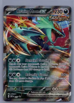 Roaring Moon ex SVP067 - Pokemon TCG Ultra Rare Card NM - Image 1