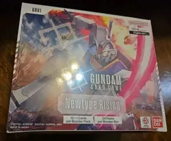 GUNDAM CARD GAME: Newtype Rising Booster Box GD01 BANDAI English *IN HAND* - Image 1