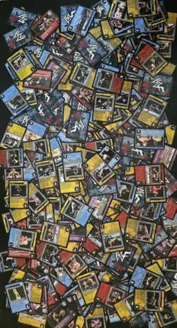 WWE Raw Deal CCG: 2,000 Common/Uncommon Card Lot - Image 2