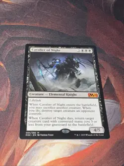 Cavalier Of Night X1 Mtg M20 Core Set 2020 Nm - Image 1