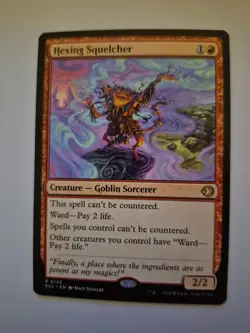 1x Hexing Squelcher [Lorwyn Eclipsed] Magic - MTG ECL 0145 NM x1 - Image 1