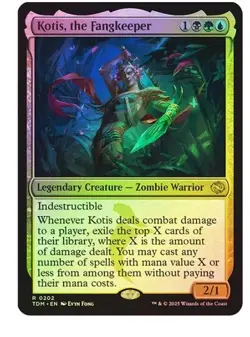 MTG Tarkir Dragonstorm R Kotis, the Fangkeeper #0202 FOIL - Image 1