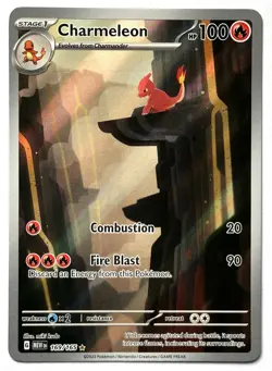 Charmeleon 169/165 - Pokemon TCG - S&V 151 Illustration Rare Holo - M/NM - Image 1