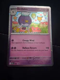 DRIFBLIM MEP 006 MEGA EVOLUTION BLACK STAR PROMO POKEMON PROMO COSMO HOLO NM - Image 1