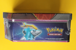 POKEMON PARADOX DESTINIES TIN GOUGING FIRE EX SEALED - Image 5