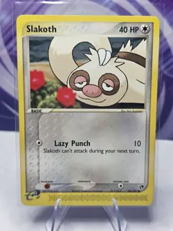 Pokemon TCG Slakoth 80/100 Sandstorm Regular LP - Image 1