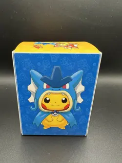 Pokemon Poncho Pikachu Gyarados & Magikarp Deck Box and Sleeves part-sealed READ - Image 4