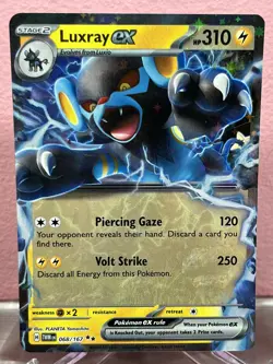 Pokemon TCG Luxray ex 068/167 Scarlet & Violet-Twilight Masquerade Holo - Image 1