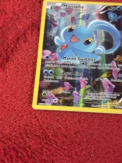 Pokemon TCG - Manaphy Full Art - XY113 Black Star Promo Played - Image 4