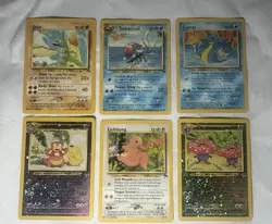 Pokemon Southern Islands Lot English Set. Holo Swirl Slowking Vileplume - Image 1