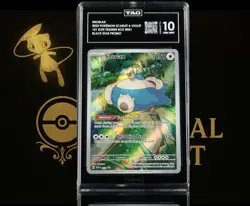Pokemon TCG S&V 151 Snorlax Promo SIR Holo TAG 10 - Image 1