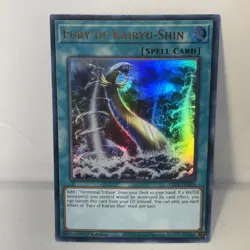 Fury of Kairyu-Shin LDS1-EN120 Ultra Rare 1st Edition NM Yugioh TCG - Image 1
