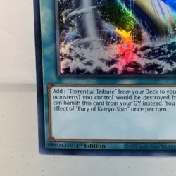 Fury of Kairyu-Shin LDS1-EN120 Ultra Rare 1st Edition NM Yugioh TCG - Image 5