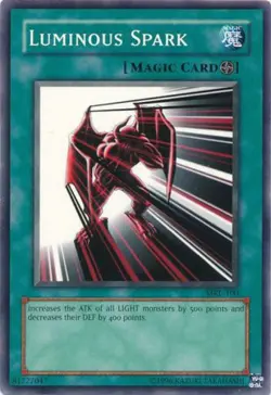 Yugioh! Luminous Spark SRL-EN100 Spell Ruler 25th NM - Image 1