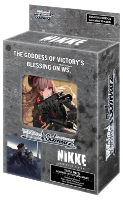 Weiss Schwarz: Goddess of Victory: NIKKE Trial Deck+ (English) & 4 Booster Packs - Image 2