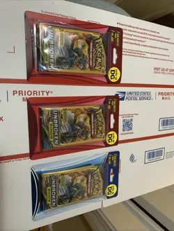 Pokemon DG Mini Blisters sealed - SUN & MOON Unbroken Bonds 3 CARD/pack Lot Of 3 - Image 1