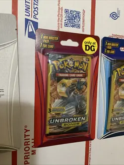 Pokemon DG Mini Blisters sealed - SUN & MOON Unbroken Bonds 3 CARD/pack Lot Of 3 - Image 4
