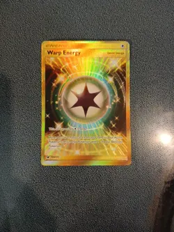 Pokemon Warp Energy 123/111 Crimson Invasion Near Mint Secret Rare Pokemon Card - Image 1