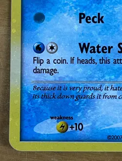 Piplup Holo Diamond & Pearl Black Star Promo DP03 2007 TCG Card - Image 5