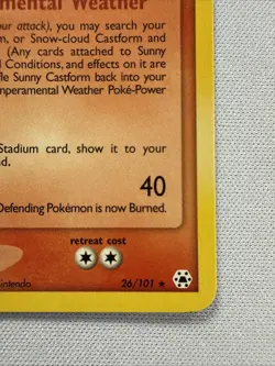 Sunny Castform 26/101 EX Hidden Legends Regular Rare Pokemon Card - Image 4
