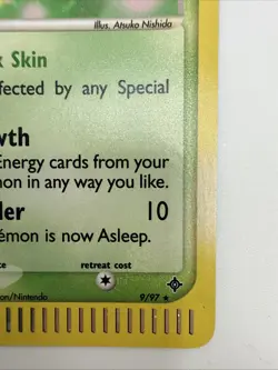 Roselia 9/97 EX Dragon Holo Rare E-Reader Pokemon Card - Image 5