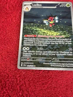 Ledian 144/142 Sv07: Stellar Crown Holo Pokemon Card Near Mint - Image 3