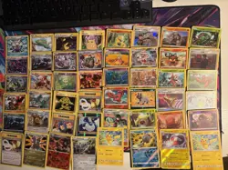 Pokemon TCG Lot of 48 X&Y and Sun & Moon Reverse Holo/Holo Rare Cards Fast Ship! - Image 1