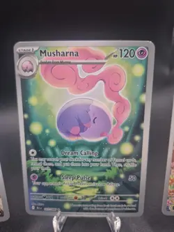 Pokemon Black Bolt (3) card lot. Krokorok/Musharna/Simisage - Image 3