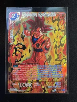 Dragon Ball Super Card Game SSG Son Goku Magnificent Might SPR Foil Card - Image 1