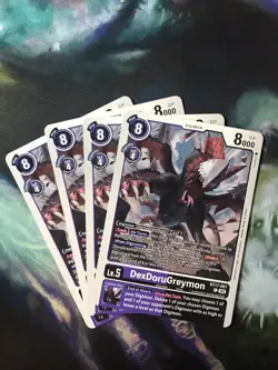 Digimon Card Game Playset - BT17-067 C DexDoruGreymon Secret Crisis - Image 1