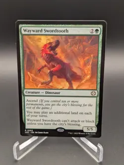 Wayward Swordtooth Commander: the Lost Caverns of Ixalan Regular - Image 1