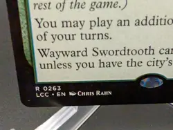 Wayward Swordtooth Commander: the Lost Caverns of Ixalan Regular - Image 2