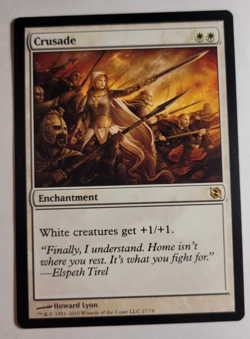 MTG - Crusader (LP) Duel Decks Elspeth vs Tezzeret 2010 Magic the Gathering - Image 1