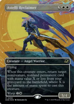 Astelli Reclaimer FOIL BORDERLESS Edge of Eternities Magic MTG NM - Image 1