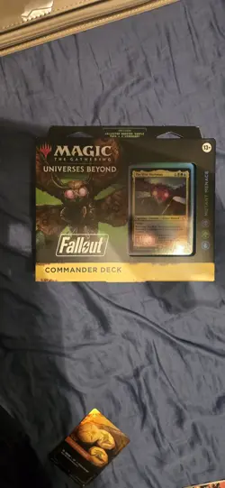 MTG Fallout Commander Deck Mutant Menace SEALED The Wise Mothman EDH - Image 1